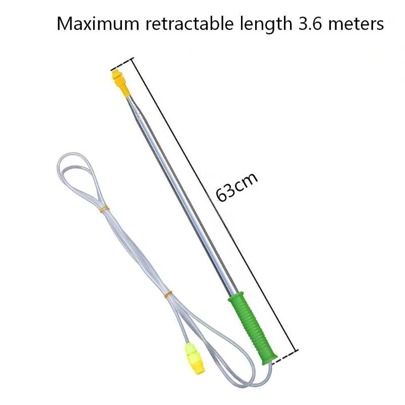 Stainless Steel Telescopic Sprayer Extension Rod Fine Atom Nozzle Wear Resistant Tool For Home Garden Farm Spraying Tools