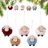 4pcs Handmade Felt Sheep Pendant Cute Merry Christmas Decorations  Home Xmas Decor