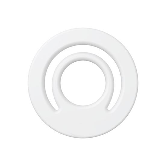 Magnetic Phone Ring Holder Silicone Phone Grip Stable Skin-friendly Selfie Ring Holder for Hands-Free Viewing