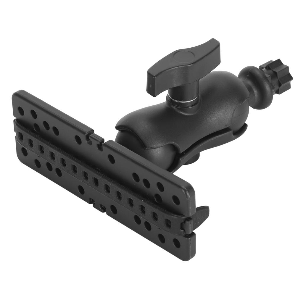Fish Finder Mount Base Universal 360 Degree Rotating Ball Hex Base Electronic Fish Finder Holder for Marine Boat Kayak