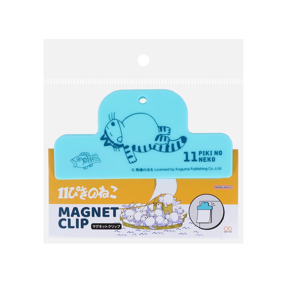 

Канцелярские товары 11 Клипса Кошки с магнитом S3625443 Sun-Star, Кошка,