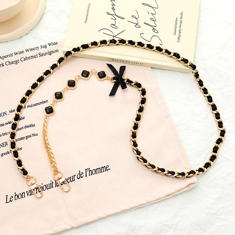 Mobile Phone Chain Bow Portable Chain Bag Replacement Messenger Chain Anti-lost Mobile Phone Hanging Chain