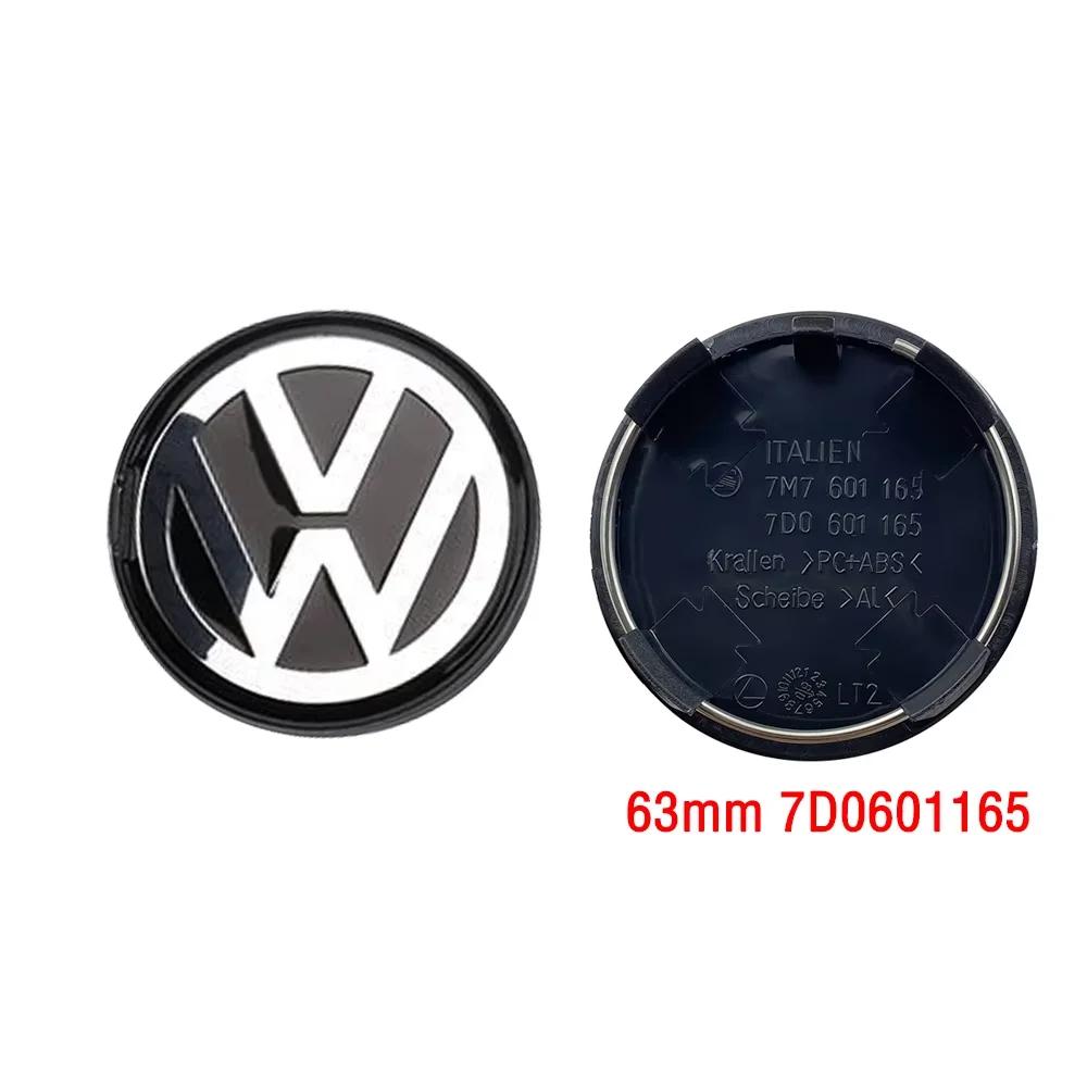 2026 Hot For VW VOLKSWAGEN 4pcs 55mm 56mm 65mm 70mm Car Styling Wheel Center Cap Hub Covers Badge Accessories For VW Golf 4 5 6NI4