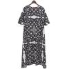 HIROCOLEDGE Women's cotton all-over print A-line dress in multicolor dress ― multicolorUsed