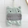 Cute Cartoon Animals Children's Hand Towel Quick Drying Microfiber Towels Elephant Hippo Style Kitchen Dishes Cloth Dishcloth
