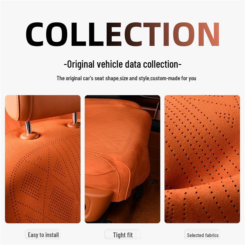 Ideal L6-L9 Universal Car Seat Cushion - Oudi Lan Fabric, Four Seasons, Delicate Luster