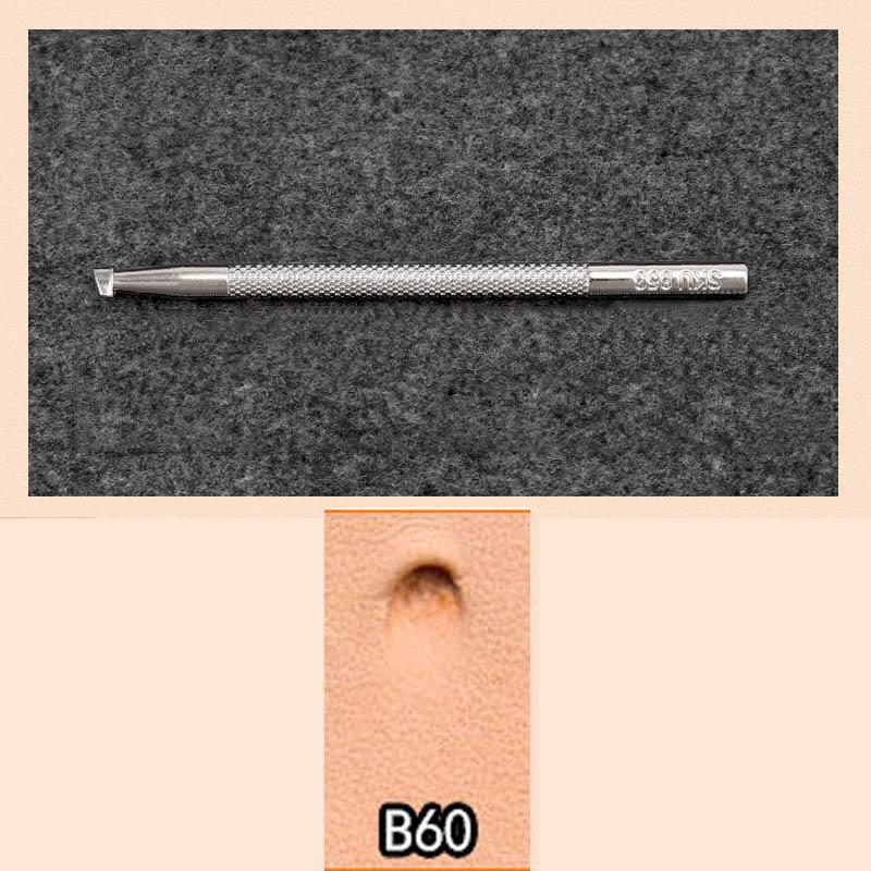 Leather Carving Printing Manual DIY Leather Alloy Printing Tools Special Printing Tools for Carving and Knocking Flowers K536