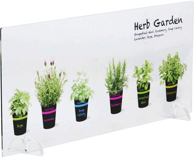Yamato Chemical Pare-éclaboussures de cuisine Panneau acrylique pour herbes en pots de fleurs 60cm