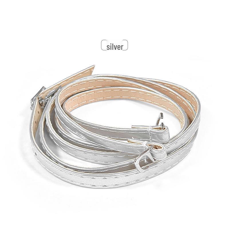 High Heel Anti-Drop Cross-Strap Shoe Laces & Buckles