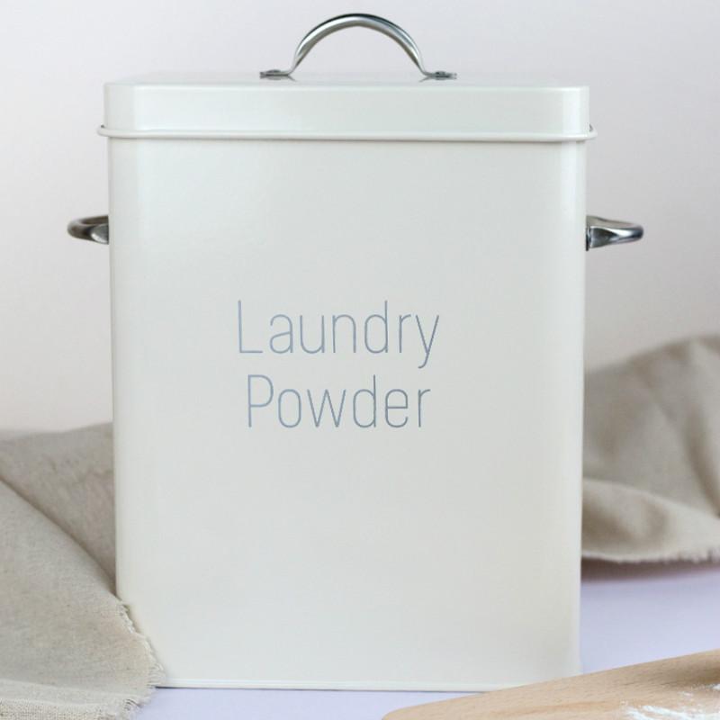 Nordic wind ins wind wash powder bucket laundry detergent box can hold 6-7 kg small rice bucket 10 kg to send small spoon WF