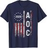 AOC Alexandria Ocasio Cortez 2028 For President Election Unisex T-Shirt