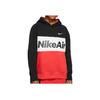 Nike Sweat à capuche avec design patchwork et imprimé logo Sweat à capuche pour enfants CJ7842-011