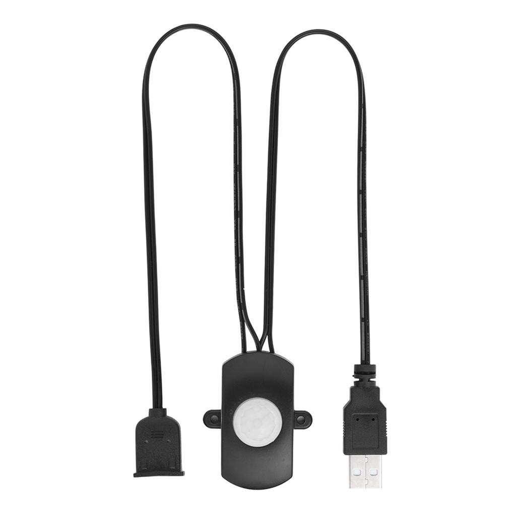 2A DC 5‑24V Mini PIR Infrarot Bewegungsmelder Detektor Automatischer Schalter LED Streifen USB Schnittstelle