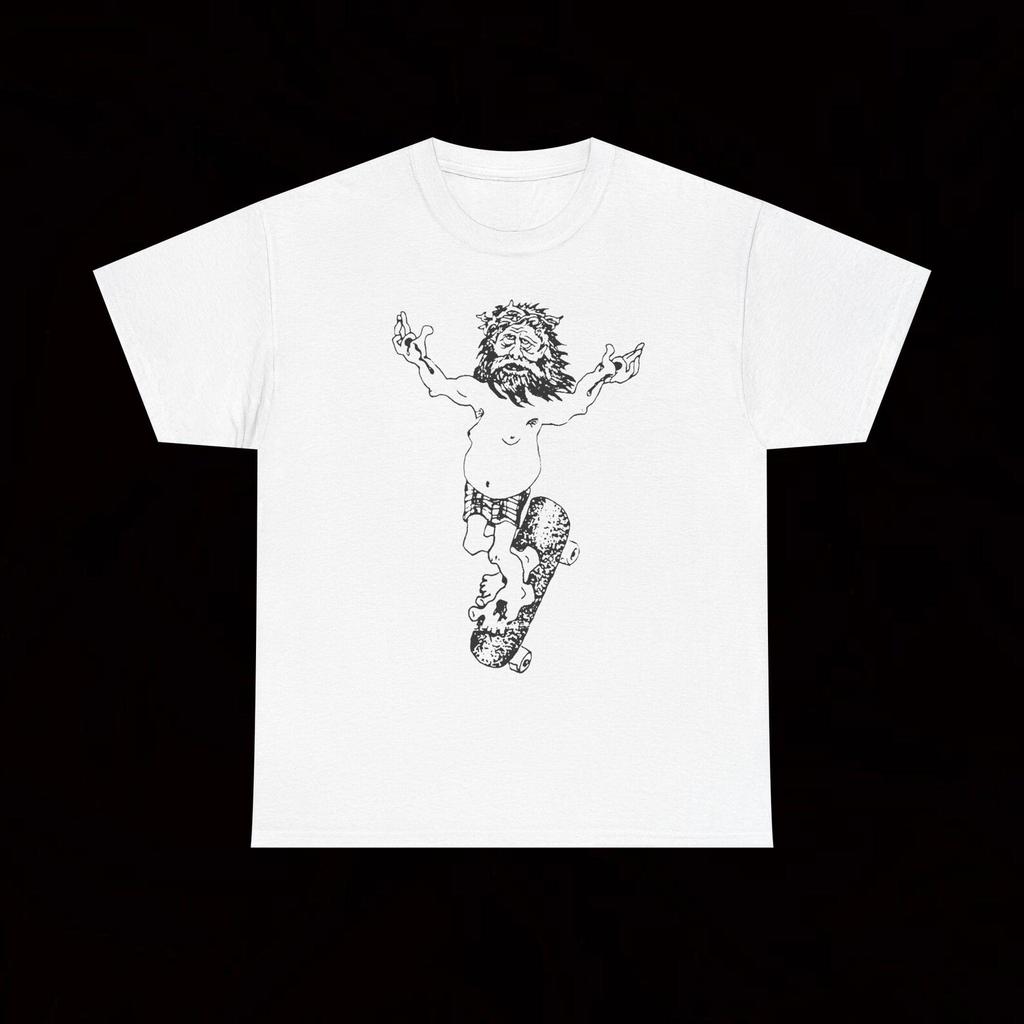 MDC Jesus T-Shirt Millions Of Dead Cops Hardcore Punk Vintage Crucifucks Fang Battalion of Saints Dr. Know Negative Approach 7Seconds Void