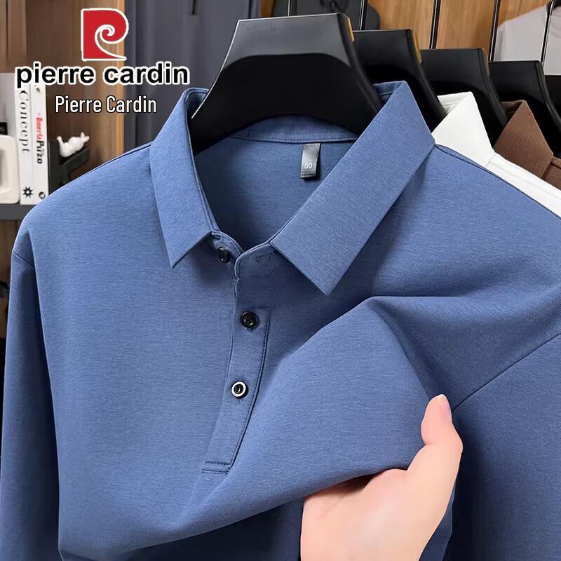 Pierre Cardin Men s Business Casual Long Sleeve Polo Shirt 2XL