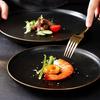 Japanese Western Food Plate Underglaze Color Household Disc Bbq Restaurant Plate Phnom Penh Steak Plate Hotel Ceramic Tableware