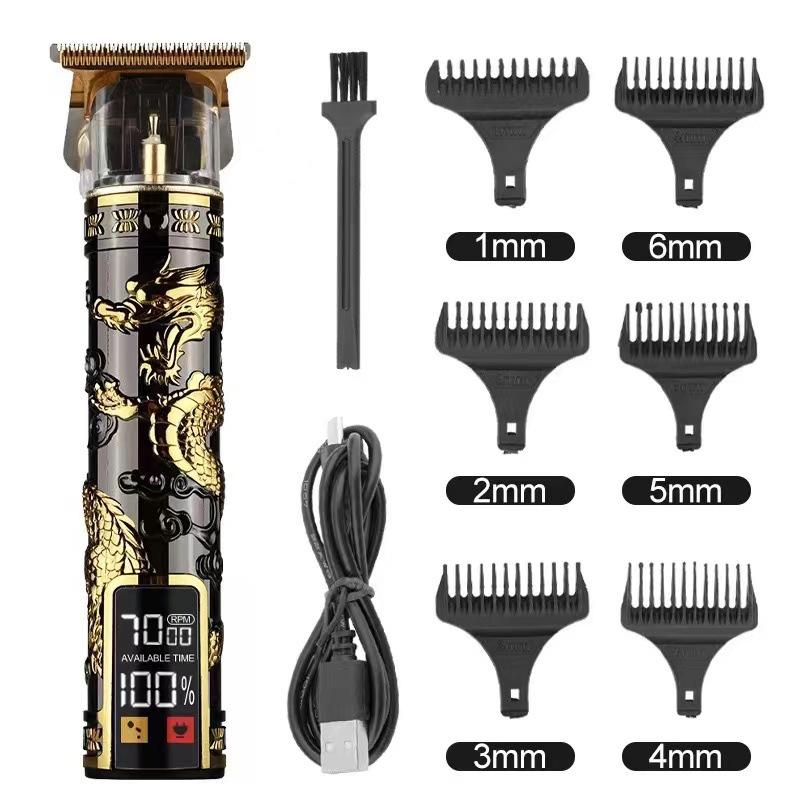Hair Clipper Three Speed Regulation Smooth Head Electric Push Oil Head Electric Push Hair Salon Shaver Hair Clipper