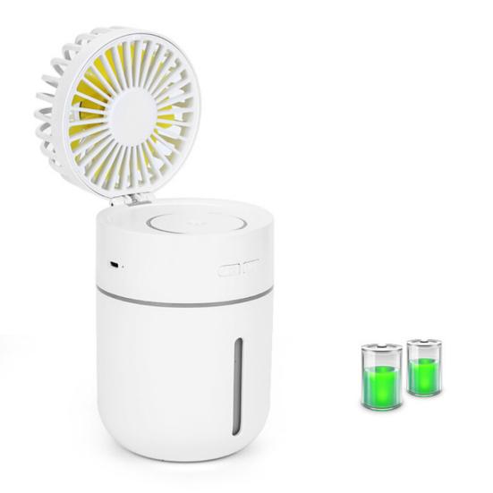 Talos Mini USB Rechargeable Handheld Cooling Fan Mist Spray Air Humidifier Cooler