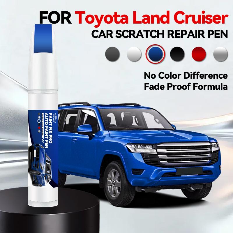 Car Paint Repair Pen For 1951-2025 Toyota Land Cruiser Paint Scratch Repair Accessories Black 202 Blue 8X0 White 040 089