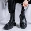 Chelsea Herrenmode Lokomotive High Top Rauchfluss Martin Stiefel