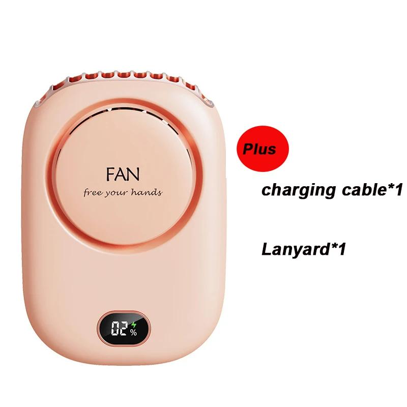 

Новый мини портативный вентилятор портативный перезаряжаемый безлопастной турбо ультра тихий студенческий ручной вентилятор для спорта на открытом воздухе путешествия розовый