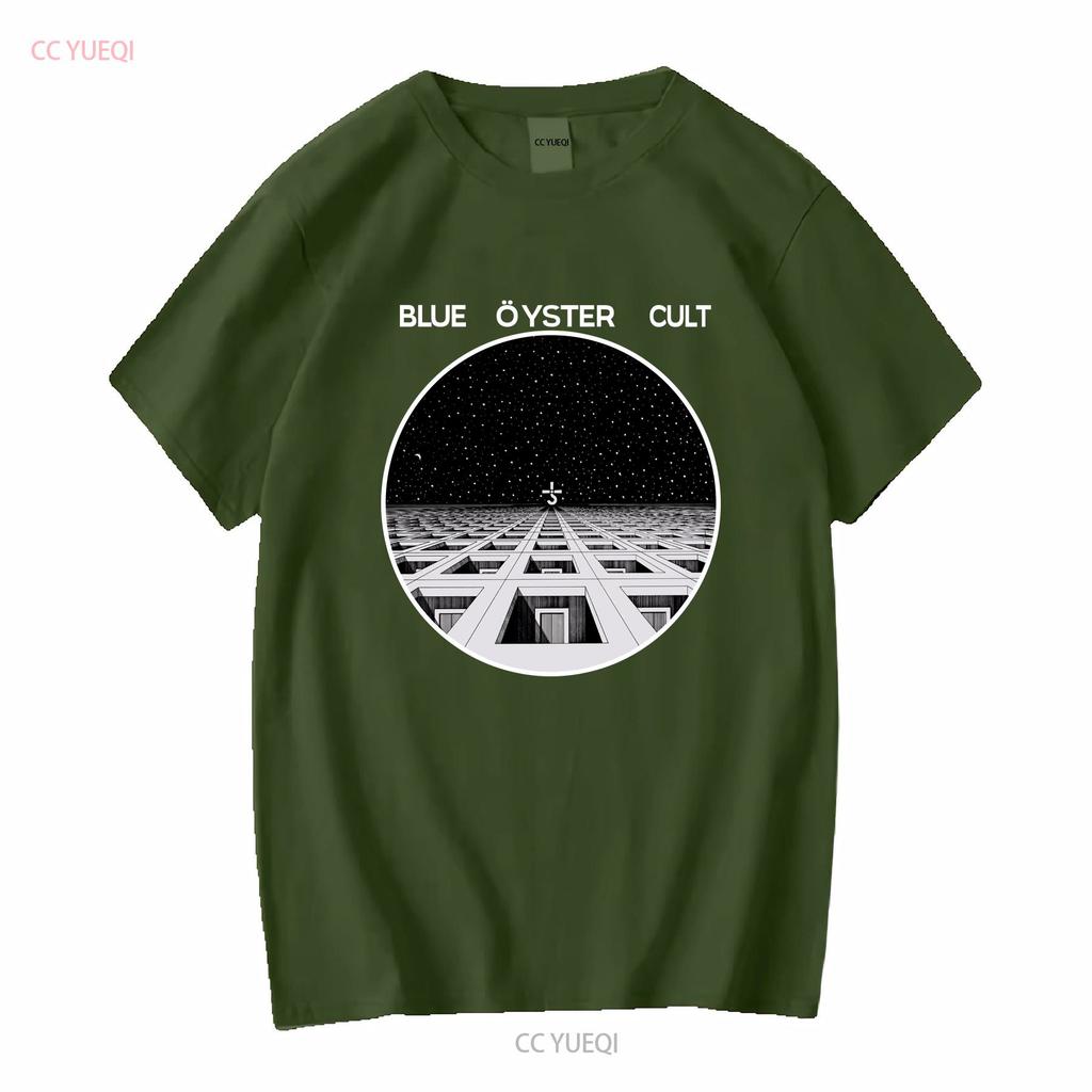 Blue Oyster CulT T Shirt Black S 5XL VN3404 vintage Washed Unisex designer clothes Casual Top For Everyday Wear Stylish fashion
