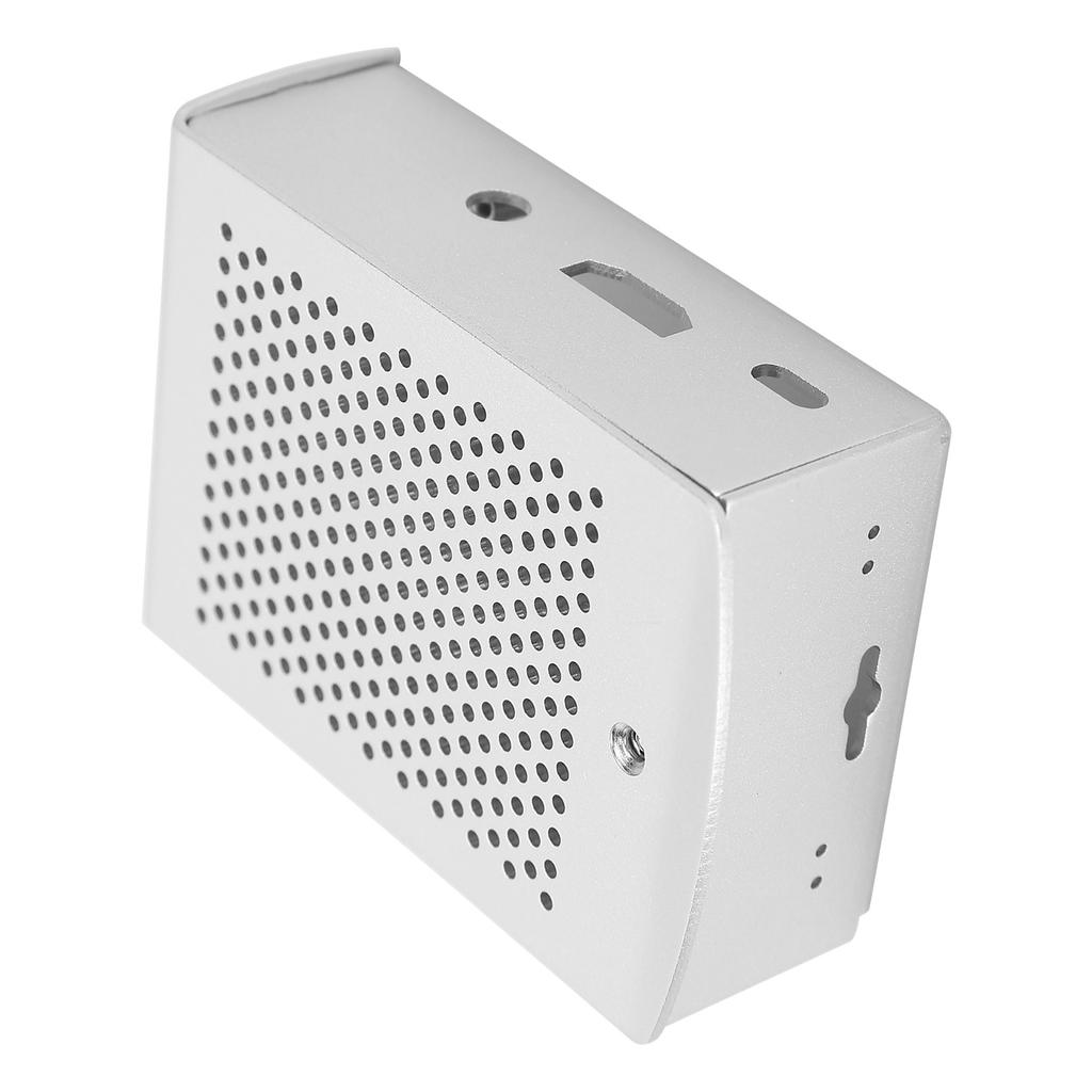 Custodia per Raspberry Pi Lega di Alluminio Custodia Protettiva Guscio Dissipazione del Calore con Ventola