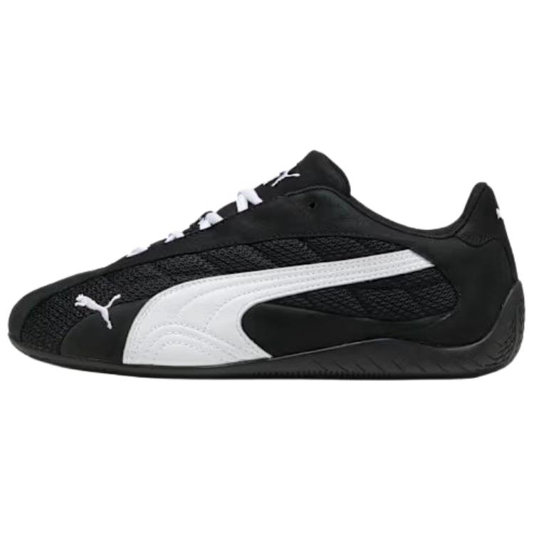 PUMA Speedcat Plus Unisex Puma Black Puma White Low Top Casual Sneakers 402995-04 EU 36