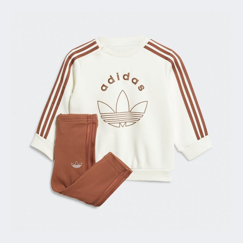 

Комплект леггинсов Adidas Crewneck Iy9552 Prebrn Owhite 70