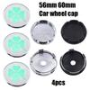 4pcs 56mm 60mm alfa romeo 3D Car emblem Wheel Center Hub auto Rim refit dust-proof badge covers cap styling accessories fw6