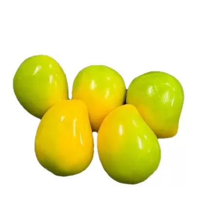 Handmade Crispy Mango Stress Ball Squeeze Toy, Color-Changing Mango Squishy Fidget Ball, Asmr Sensory Stress Relief Toy