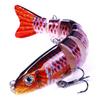 12.8cm-18g Multi-Jointed Bionic Minnow Sinking Lure for Sea Fishing Tackle.