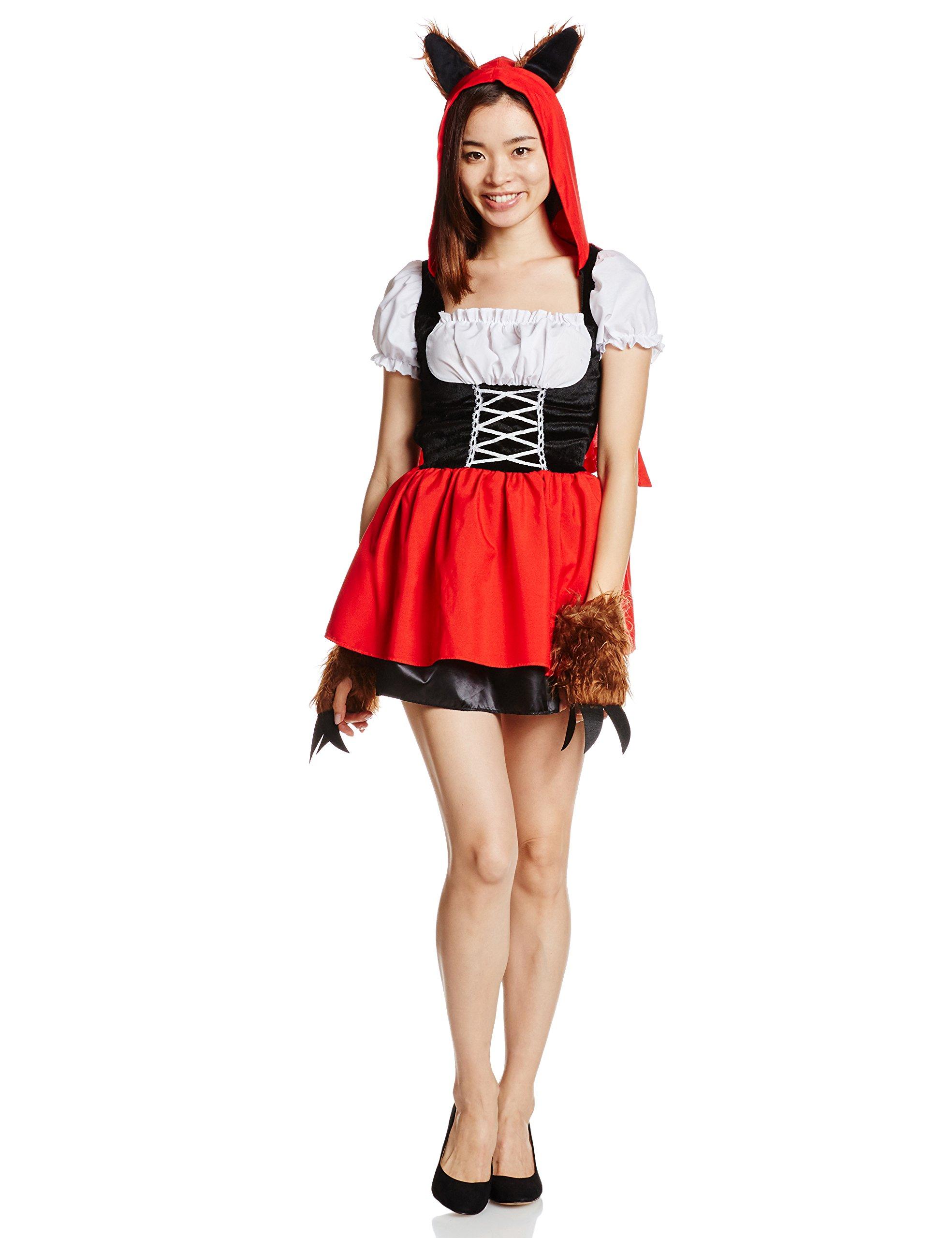 

Red Riding Hood Costume for Size Women, 155cm-165cm