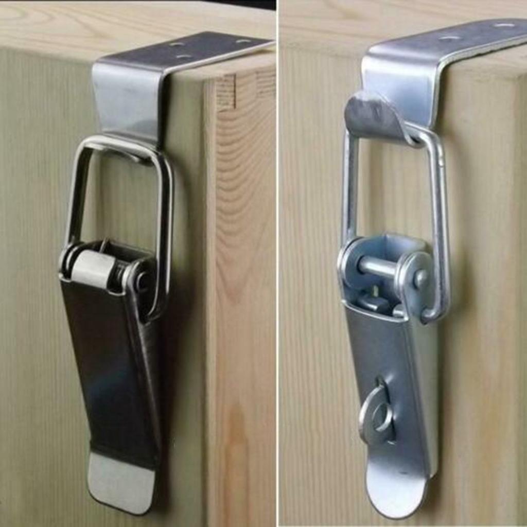 4pcs Latch 90° Business Clip Draw Latch Clamp Office