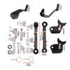 Quicker Disconnect Kit Adjustable Parts Upgrade Car Metal Replacement Swaybar Lifts for Number Prc-1010-bk 19-22 Jeepcar
