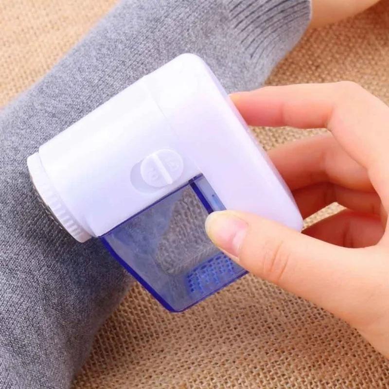 Mini Quitapelusas Eléctrico Recortador de Bolitas de Pelo Máquina de Afeitar Removedor de Pelo de Ropa Tijeras Rodillo para Pelo de Perro Suministros para el Hogar