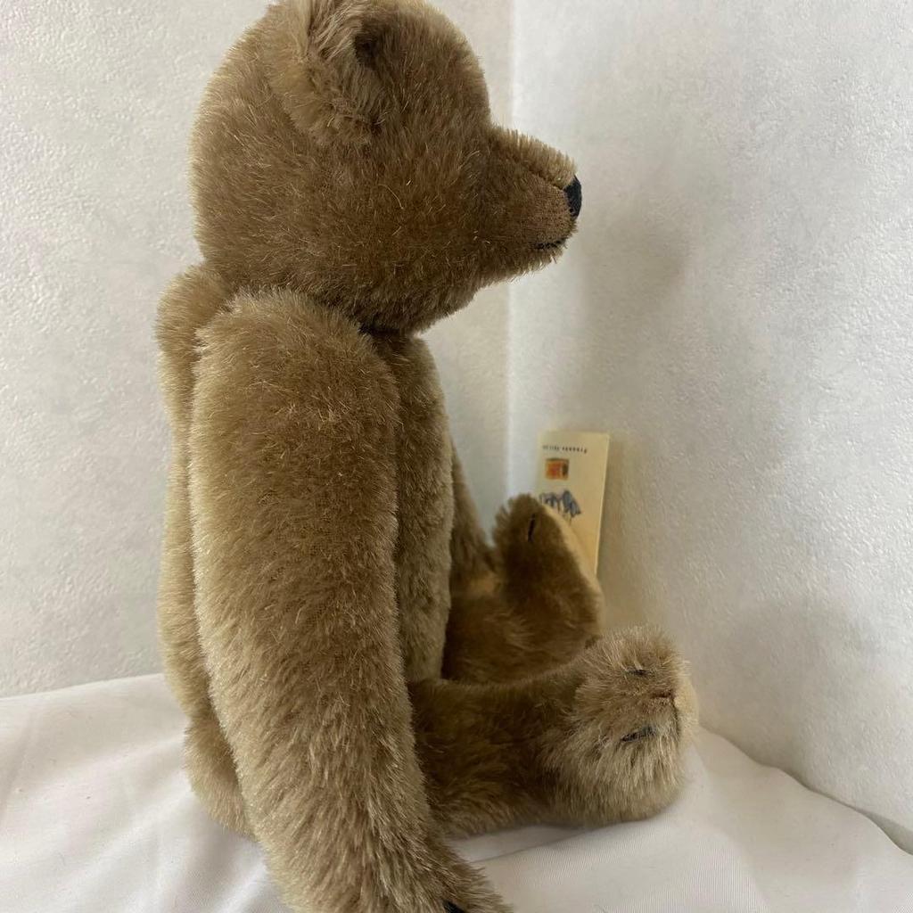 [USED] 1905 Steiff Cute Ash Brown Teddy Bear
