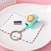 Portable Cute Children's Stapler - Cartoon Mini Keychain