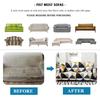 Stretch Couch Cover All-Inclusive Sofa Slipcovers For Kids Pets Washable Universal Furniture Protector With Elastic Bottom