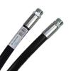 Hydraulic Hose 275 Bar Thread M22x1.5 Straight -800mm DN12-2SN (BB-13-800, P21P21) 27.5MPa PZL HYDRAL