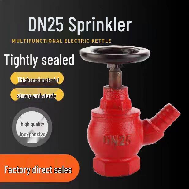 DN25 Vnitřní požární hydrant Samonavíjecí hadicový naviják Sprinklerový vozidlový ventil