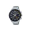 Edifice Slim Series 100 Meters Water Resistant Quartz Movement Steel Bracelet Watch Men Watches Black EFS-S550YDB-1AV