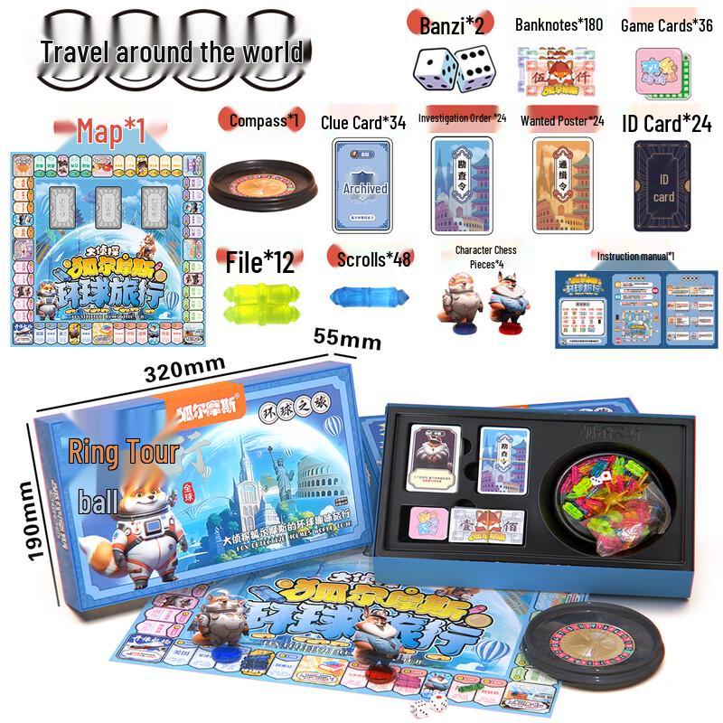 OEING World Tour Business Simulation Board Game Standard
