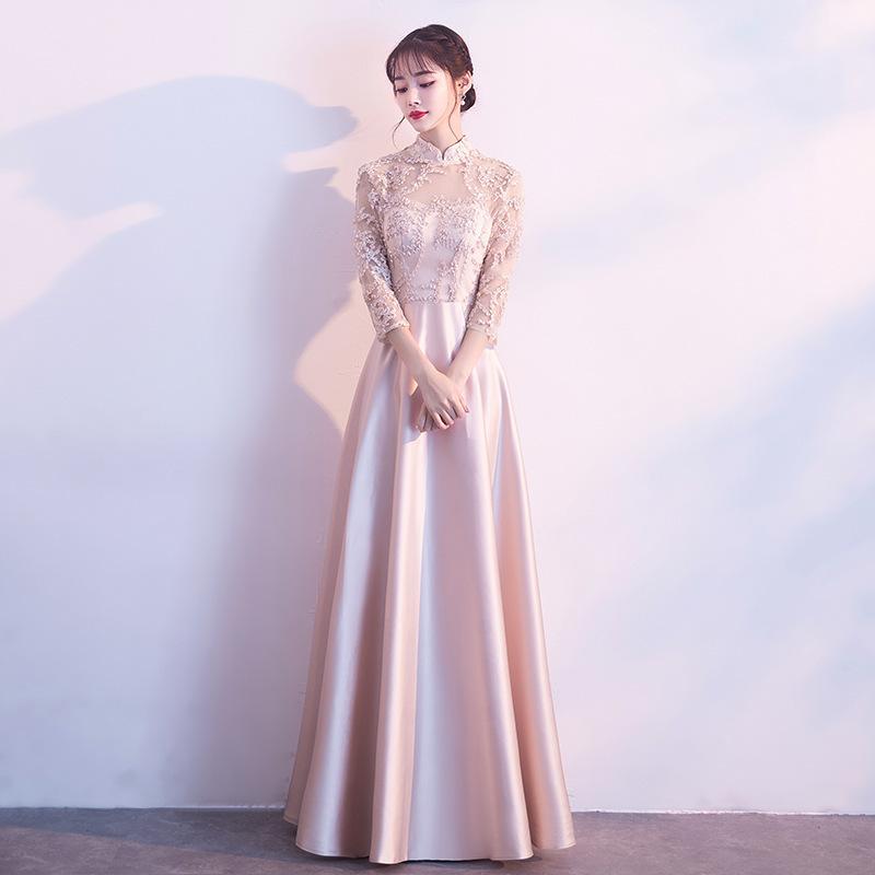 Haine pentru domnișoare de onoare 1011 vară nouă versiune coreeană fustă soră rochie prietenă temperament chinezesc elegant rochie lungă de seară
