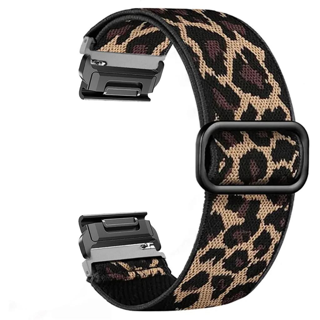 Elastyczny pleciony nylonowy pasek pętla do Garmin 22 26mm Fenix 7 7X 6X 6 Pro 5 5s 5X Plus 3HR 945 Epix Gen 2 Enduro Quickfit