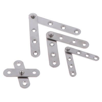 Stainless Steel Concealed 360 Degree Revolving Door Pivot Hinge Brushed