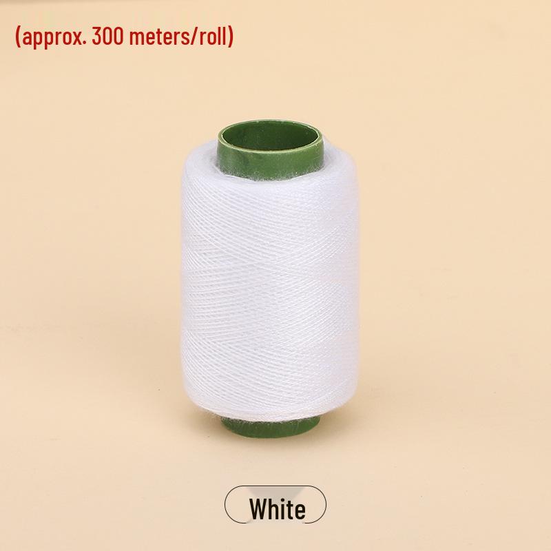 Schwarz & Weiß Haushaltsnähgarnrollen - Ideal zum Flicken von Kleidung & Quilts