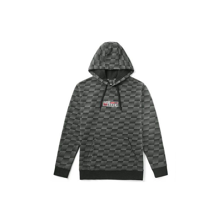 Vans X BAKER Sweatshirts Men's Black Hooded Moderate Regular VN0A49JVZSK