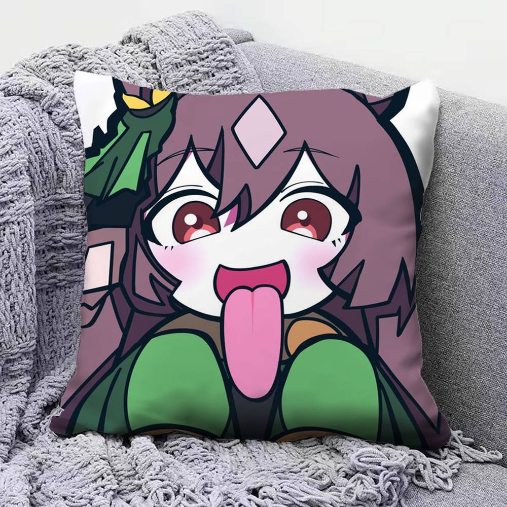 Umamusume Pretty Derby meme uma Home Sofa Cushion Covers and Aecorative Custom Pillow Covers