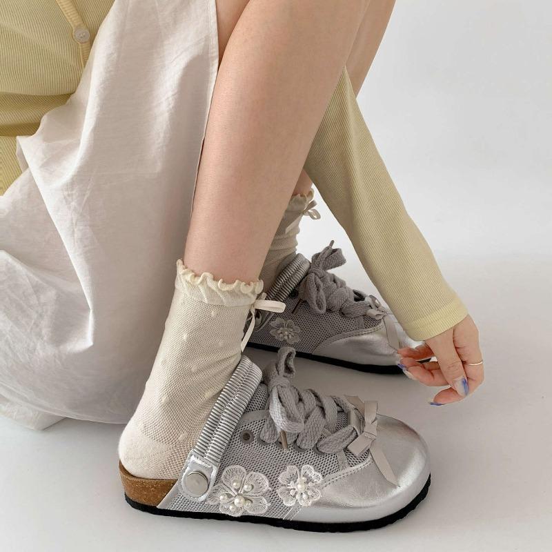 Best-selling Thick-soled Shoes Flip-flops New Retro Half-slippers for Women